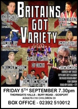 Britians Got Variety show poster